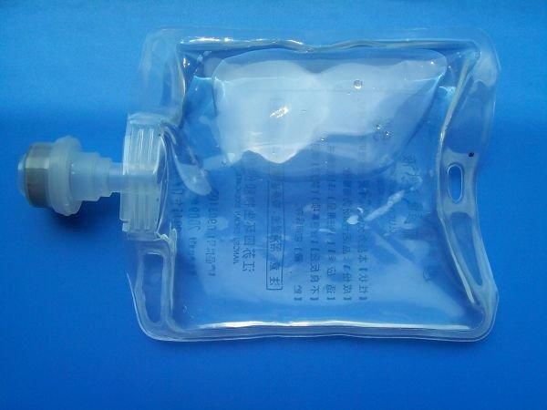 Weicher I.V. Infusionsbeutel PVC-Film-(Doppeltes) mit Injektionsöffnung und Torsion weg